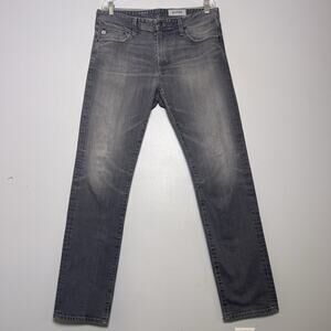 AG Men's The Graduate Tailored Leg Jeans Black Sz 34